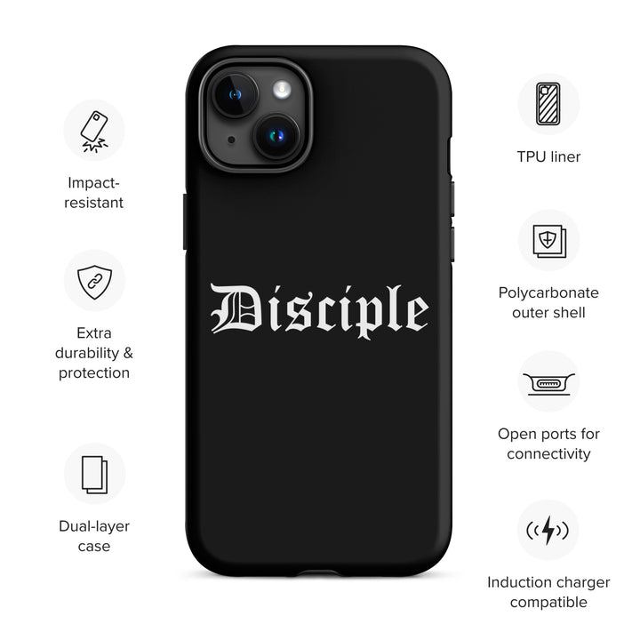 Christian Phone Case Disciple Black for iPhone® iPhone® Phone Cases   