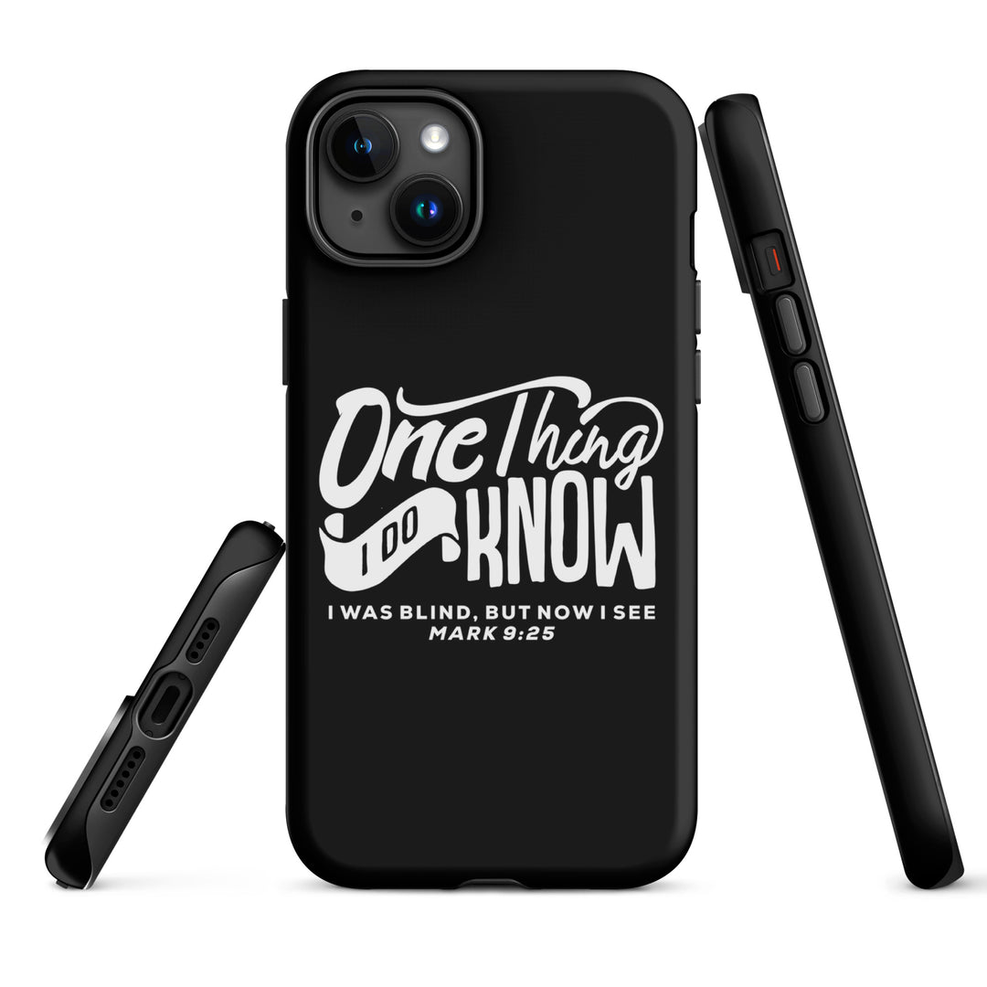 Christian Phone Case Now I See Black for iPhone® iPhone® Phone Cases   