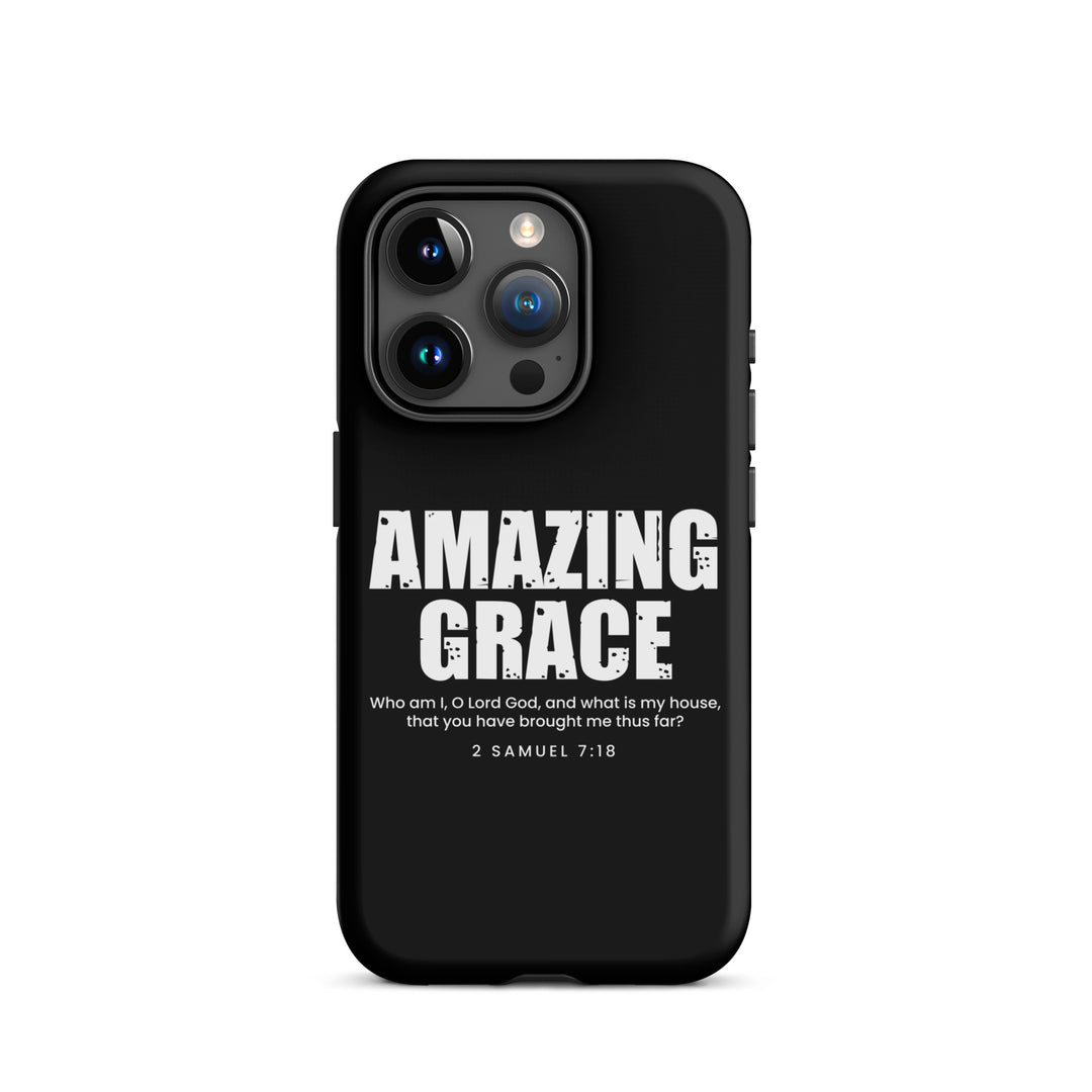 Christian Phone Case Amazing Grace for iPhone® iPhone® Phone Cases Matte iPhone 15 Pro 