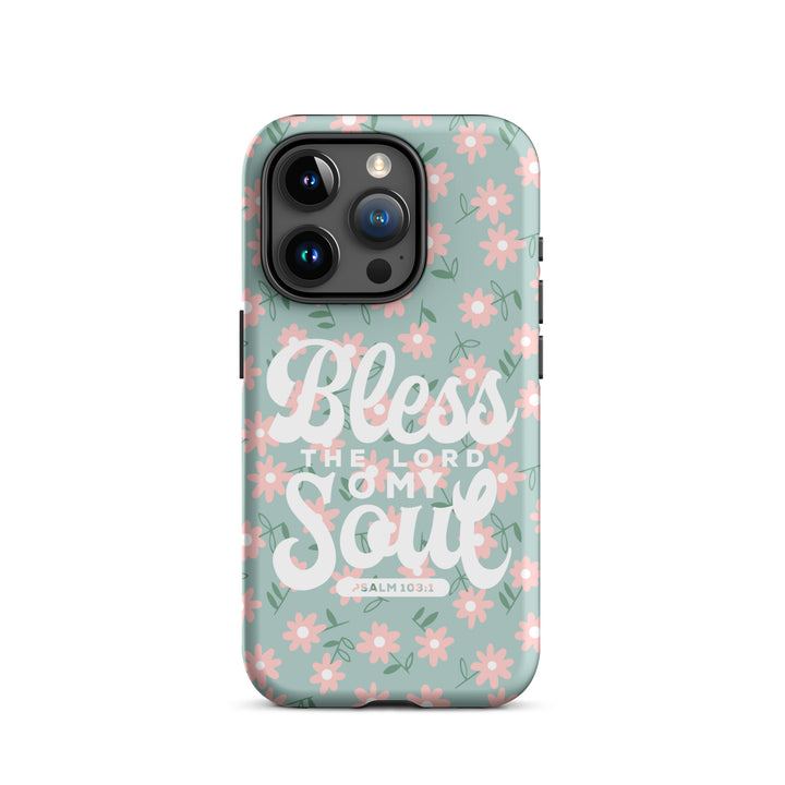 Christian Phone Case Bless The Lord Daisy for iPhone® iPhone® Phone Cases Matte iPhone 15 Pro 