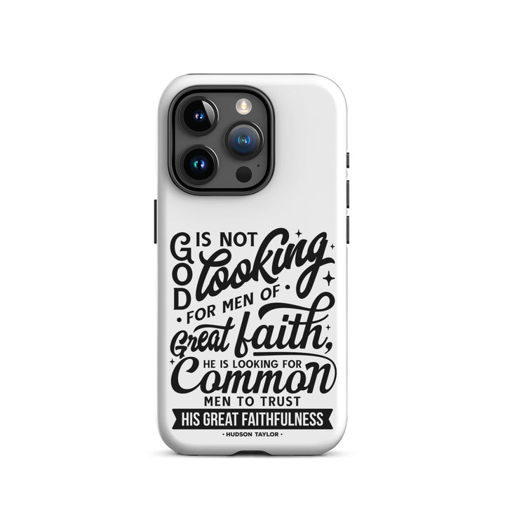 Christian Phone Case Common Men White for iPhone® iPhone® Phone Cases Matte iPhone 15 Pro 