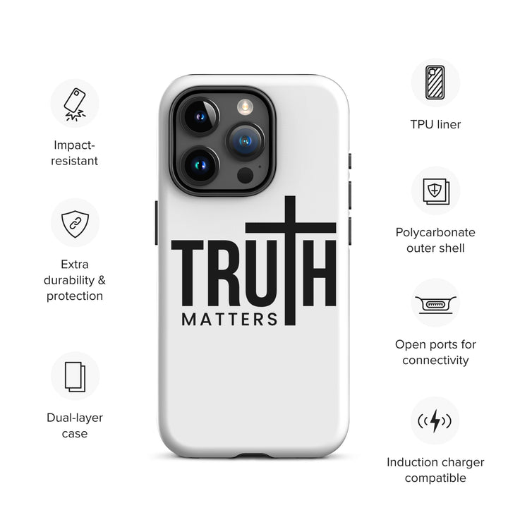 Christian Phone Case Truth Matters White for iPhone® iPhone® Phone Cases   