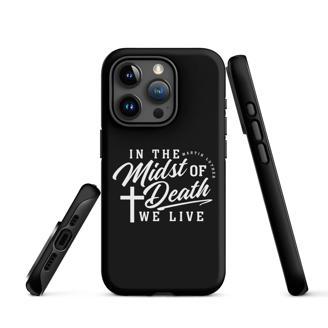 Christian Phone Case Midst of Death Black for iPhone® iPhone® Phone Cases   