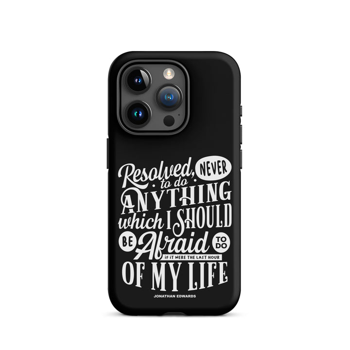 Christian Phone Case Last Hour Black for iPhone® iPhone® Phone Cases Matte iPhone 15 Pro 