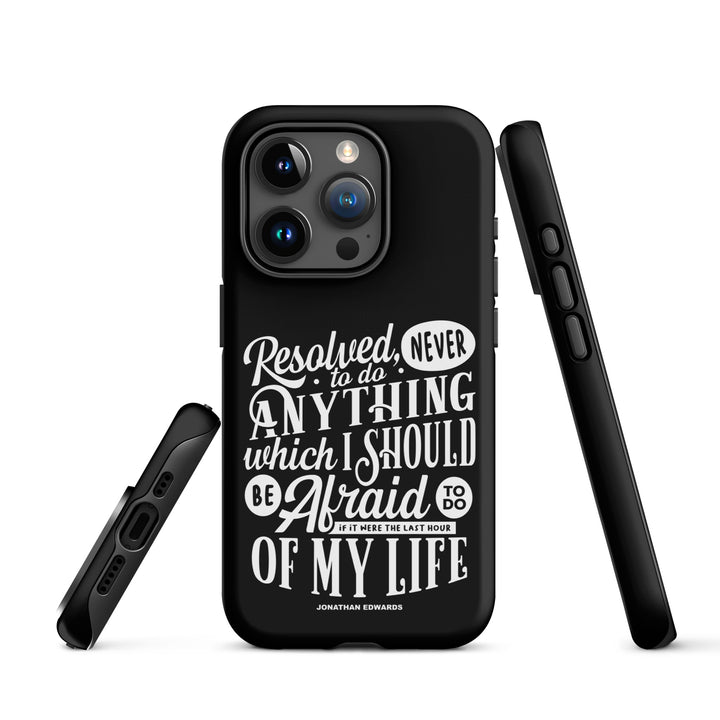 Christian Phone Case Last Hour Black for iPhone® iPhone® Phone Cases   