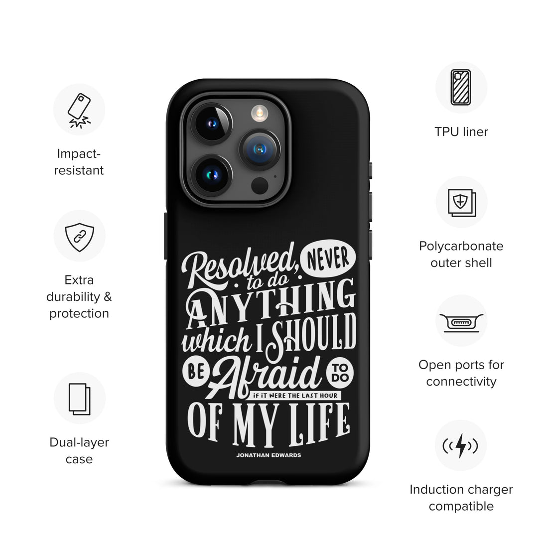 Christian Phone Case Last Hour Black for iPhone® iPhone® Phone Cases   