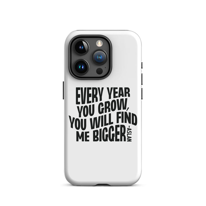 Christian Phone Case Every Year You Grow White  for iPhone® iPhone® Phone Cases Matte iPhone 15 Pro 