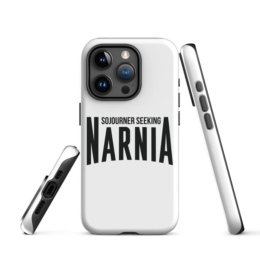 Christian Phone Case Sojourner Seeking Narnia White for iPhone® iPhone® Phone Cases   