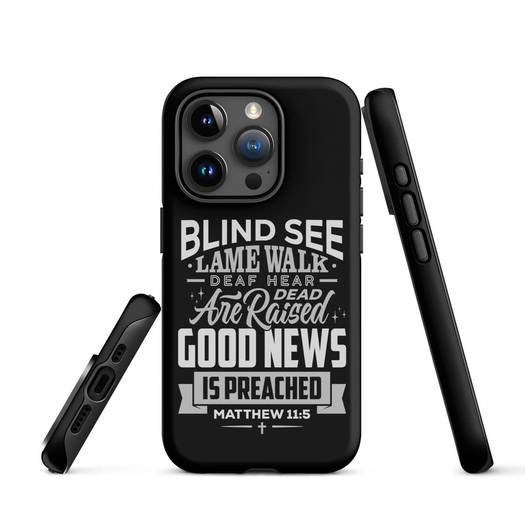 Christian Phone Case Go Tell John Black for iPhone® iPhone® Phone Cases   