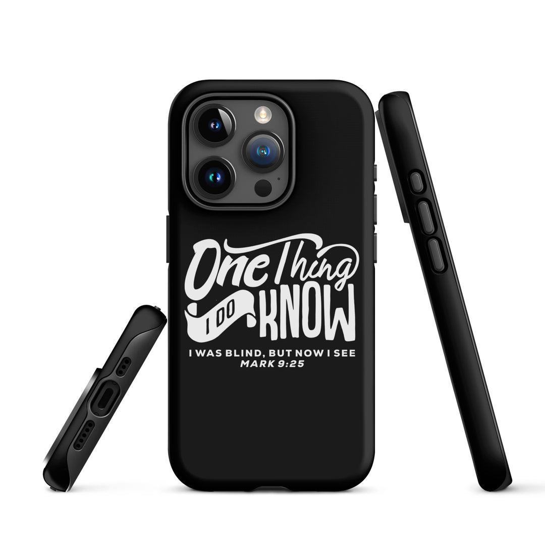 Christian Phone Case Now I See Black for iPhone® iPhone® Phone Cases   