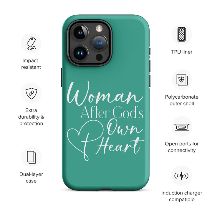 Christian Phone Case Woman After God's Heart for iPhone® iPhone® Phone Cases   