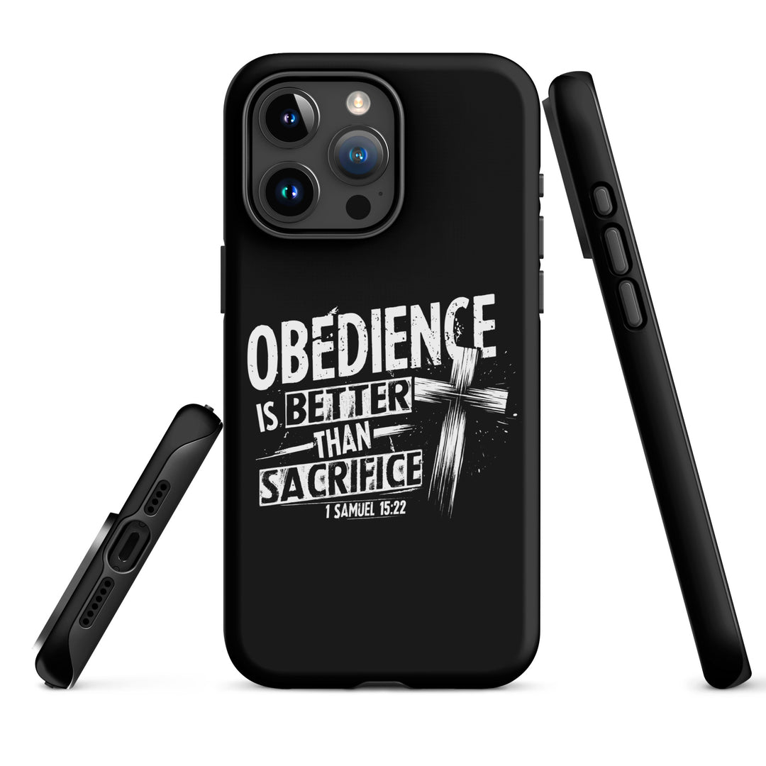 Christian Phone Case Obedience Is Better for iPhone® iPhone® Phone Cases   