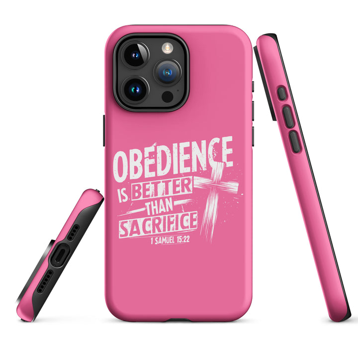 Christian Phone Case Obedience IS Better for iPhone® iPhone® Phone Cases   