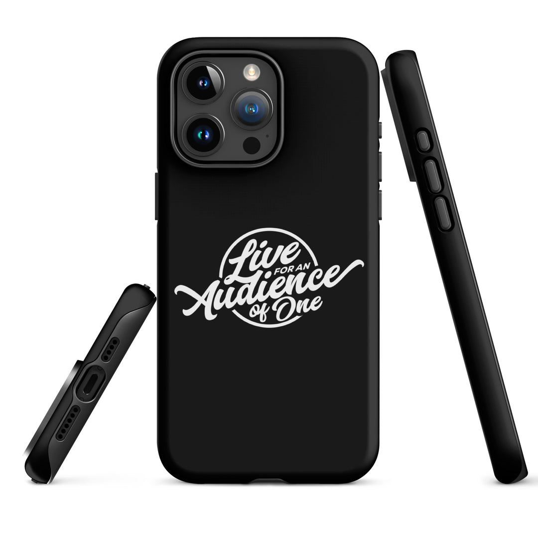 Christian Phone Case Audience of One Black for iPhone® iPhone® Phone Cases   