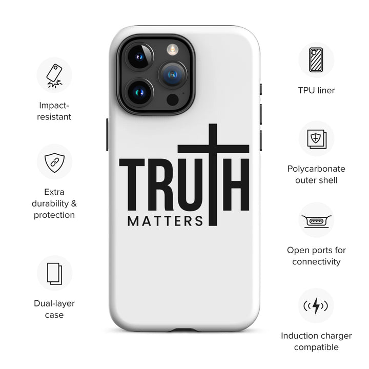 Christian Phone Case Truth Matters White for iPhone® iPhone® Phone Cases   