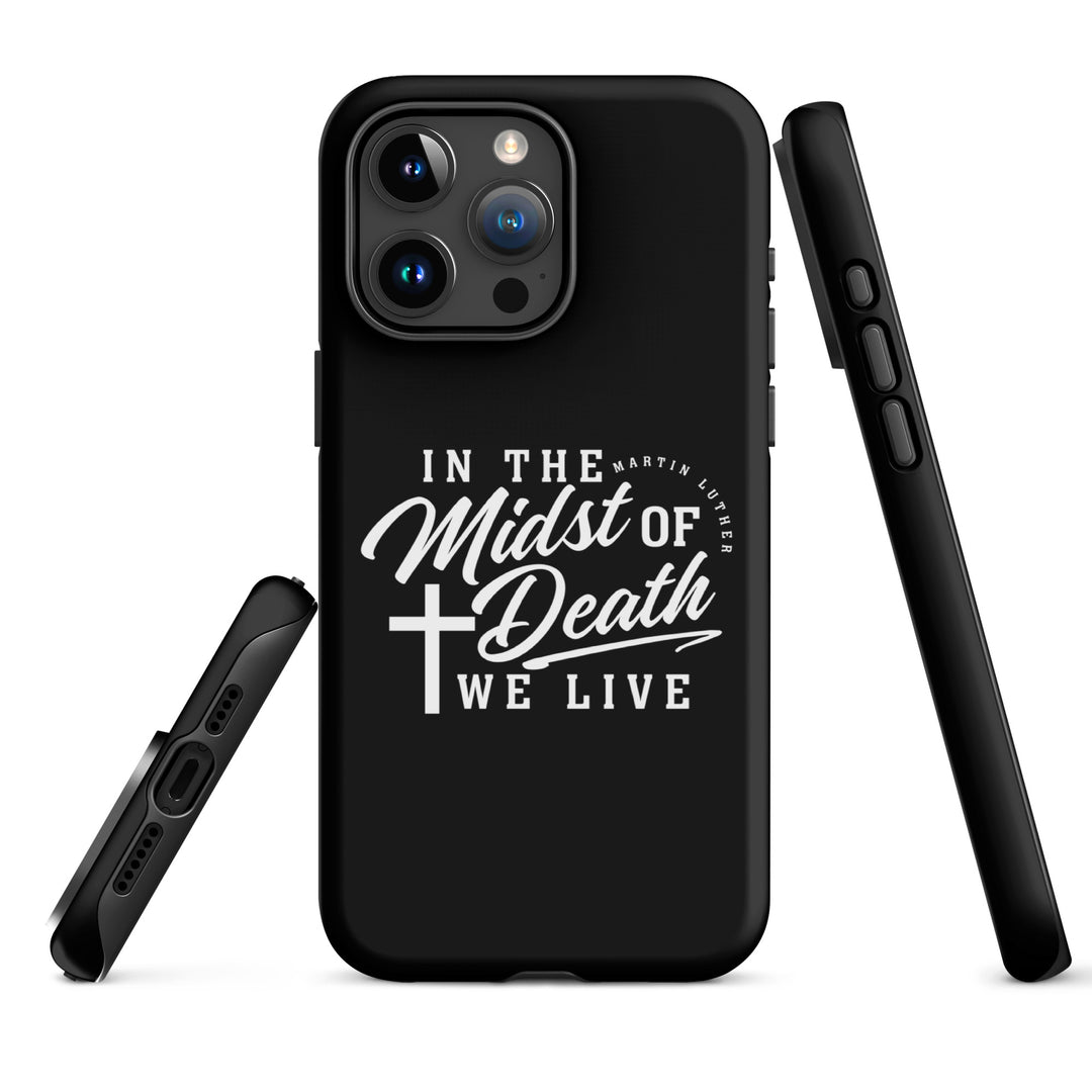 Christian Phone Case Midst of Death Black for iPhone® iPhone® Phone Cases   