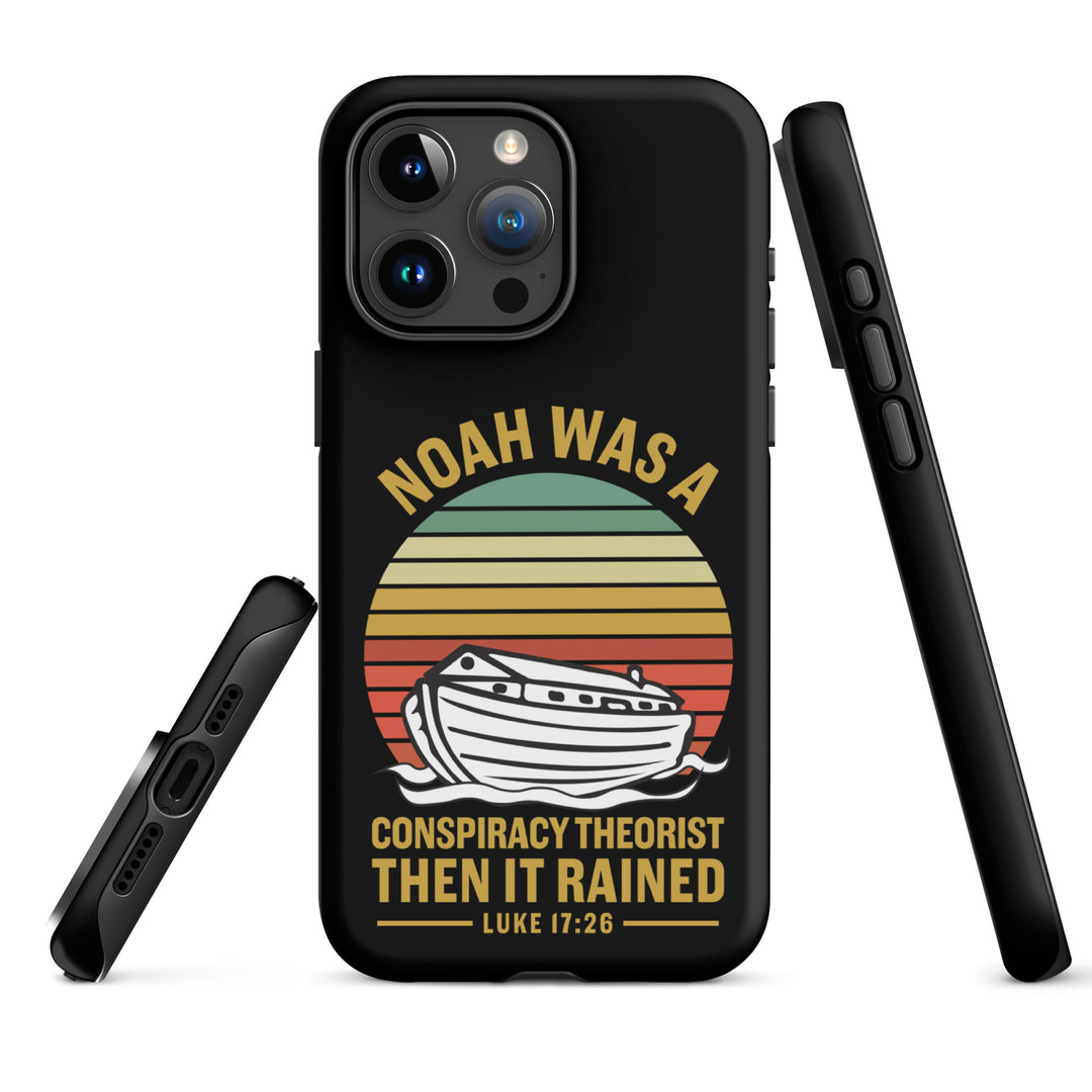 Christian Phone Case Noah Conspiracy Black for iPhone® iPhone® Phone Cases   