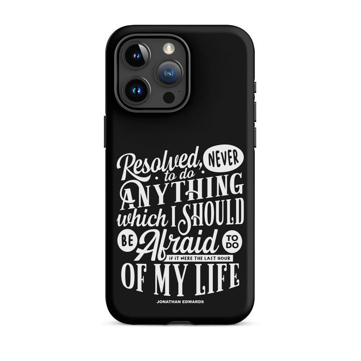 Christian Phone Case Last Hour Black for iPhone® iPhone® Phone Cases Matte iPhone 15 Pro Max 