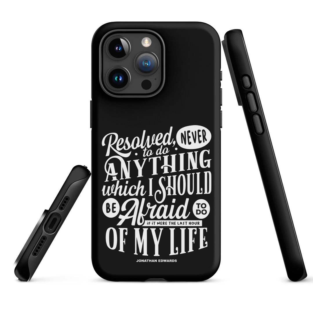 Christian Phone Case Last Hour Black for iPhone® iPhone® Phone Cases   