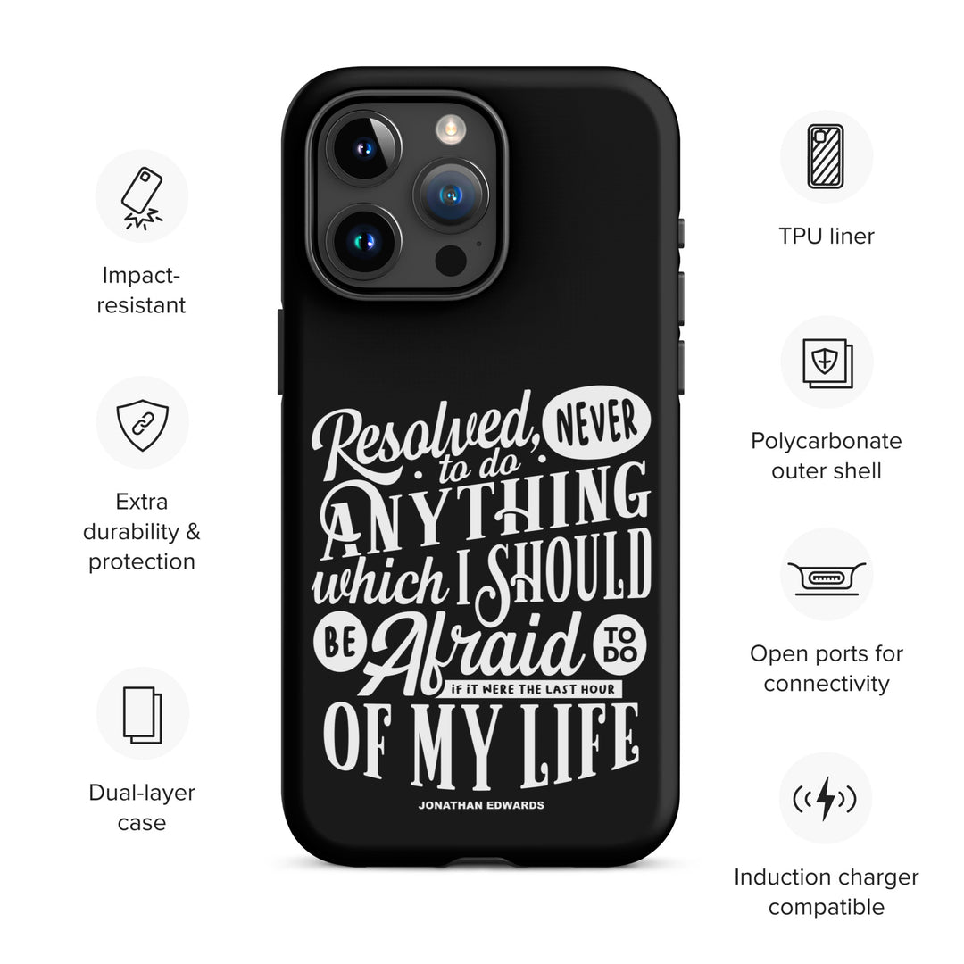 Christian Phone Case Last Hour Black for iPhone® iPhone® Phone Cases   