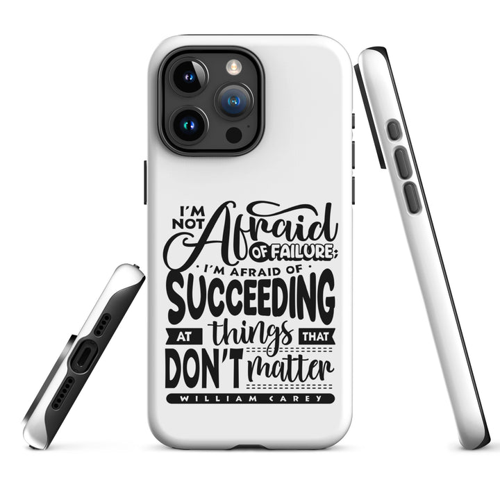 Christian Phone Case Things That Matter White for iPhone® iPhone® Phone Cases   