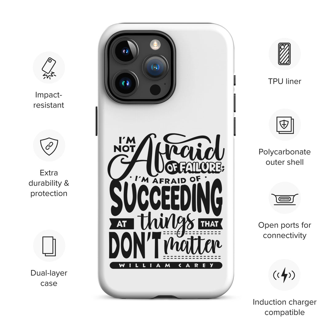 Christian Phone Case Things That Matter White for iPhone® iPhone® Phone Cases   