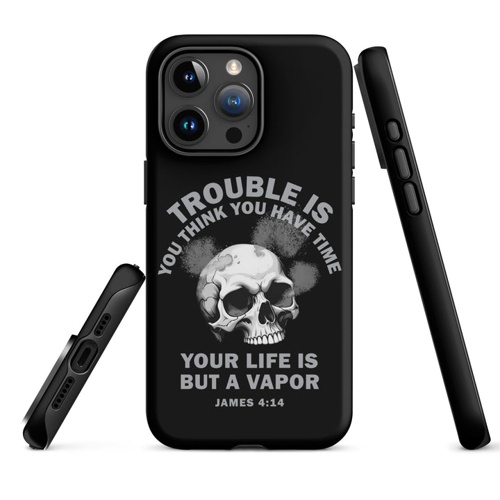 Christian Phone Case Life Is Vapor Black for iPhone® iPhone® Phone Cases   