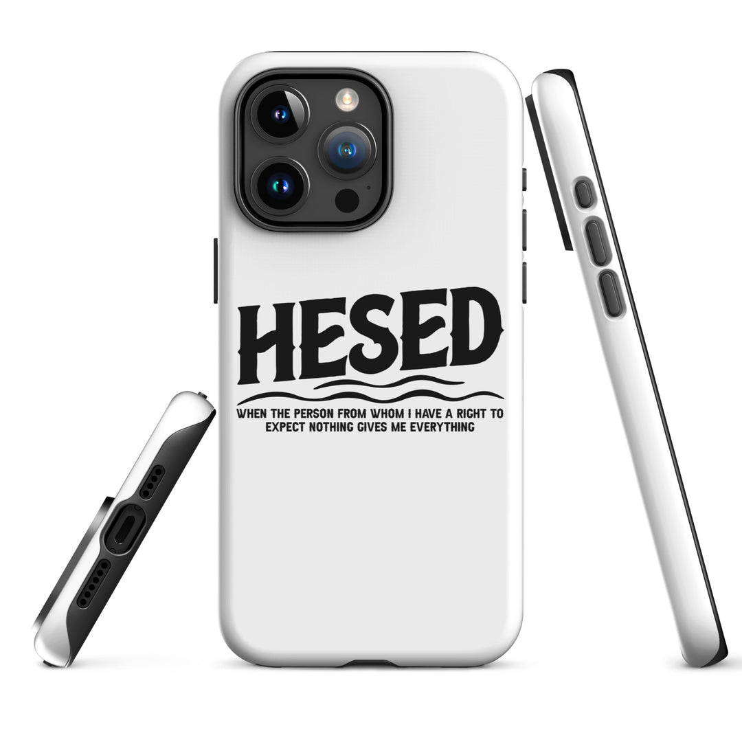 Christian Phone CaseHesed Everything White for iPhone® iPhone® Phone Cases   