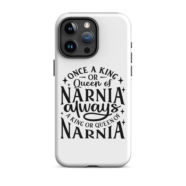 Christian Phone Case King or Queen Narnia White for iPhone® iPhone® Phone Cases Matte iPhone 15 Pro Max 