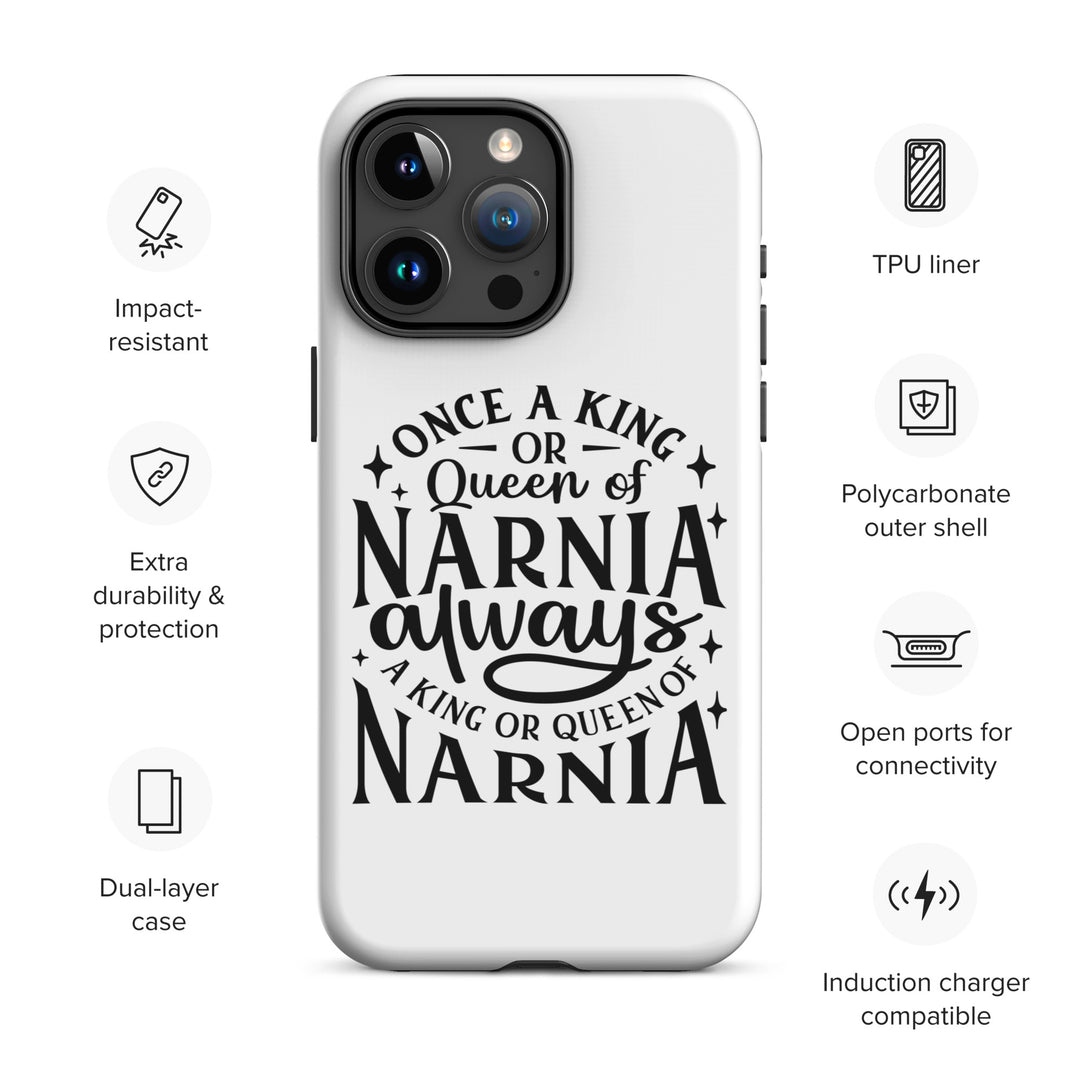 Christian Phone Case King or Queen Narnia White for iPhone® iPhone® Phone Cases   