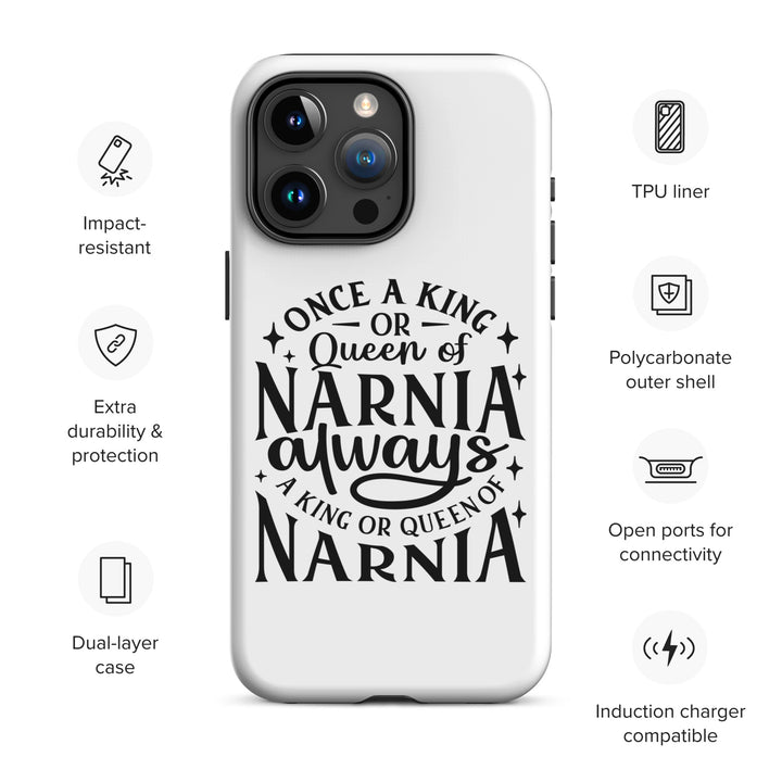 Christian Phone Case King or Queen Narnia White for iPhone® iPhone® Phone Cases   