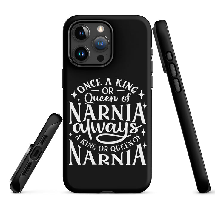 Christian Phone Case King or Queen Narnia Black for iPhone® iPhone® Phone Cases   