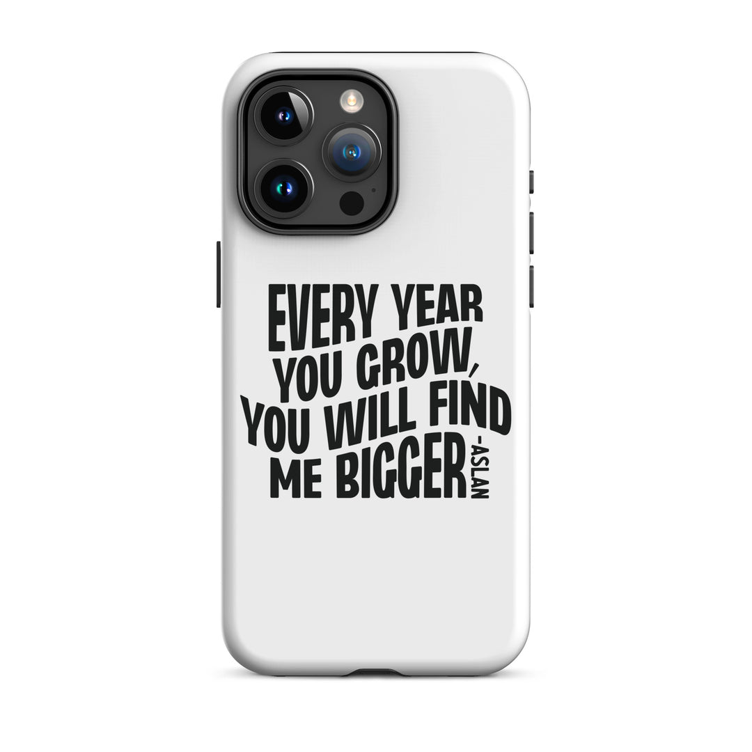 Christian Phone Case Every Year You Grow White  for iPhone® iPhone® Phone Cases Matte iPhone 15 Pro Max 