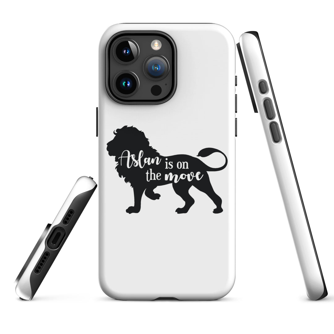 Christian Phone Case Aslan Is On The Move White for iPhone® iPhone® Phone Cases   