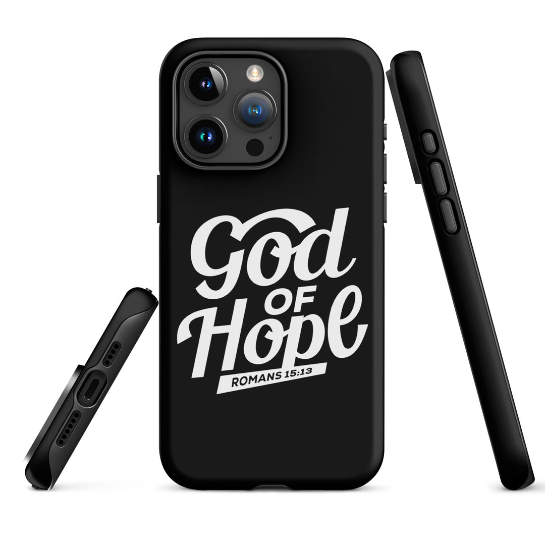 Christian Phone Case God of Hope Black for iPhone® iPhone® Phone Cases   