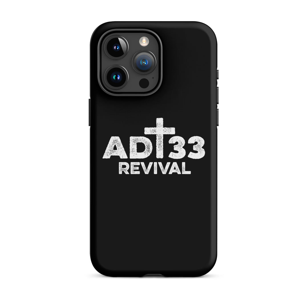 Christian Phone Case AD 33 Revival Black for iPhone® iPhone® Phone Cases Matte iPhone 15 Pro Max 