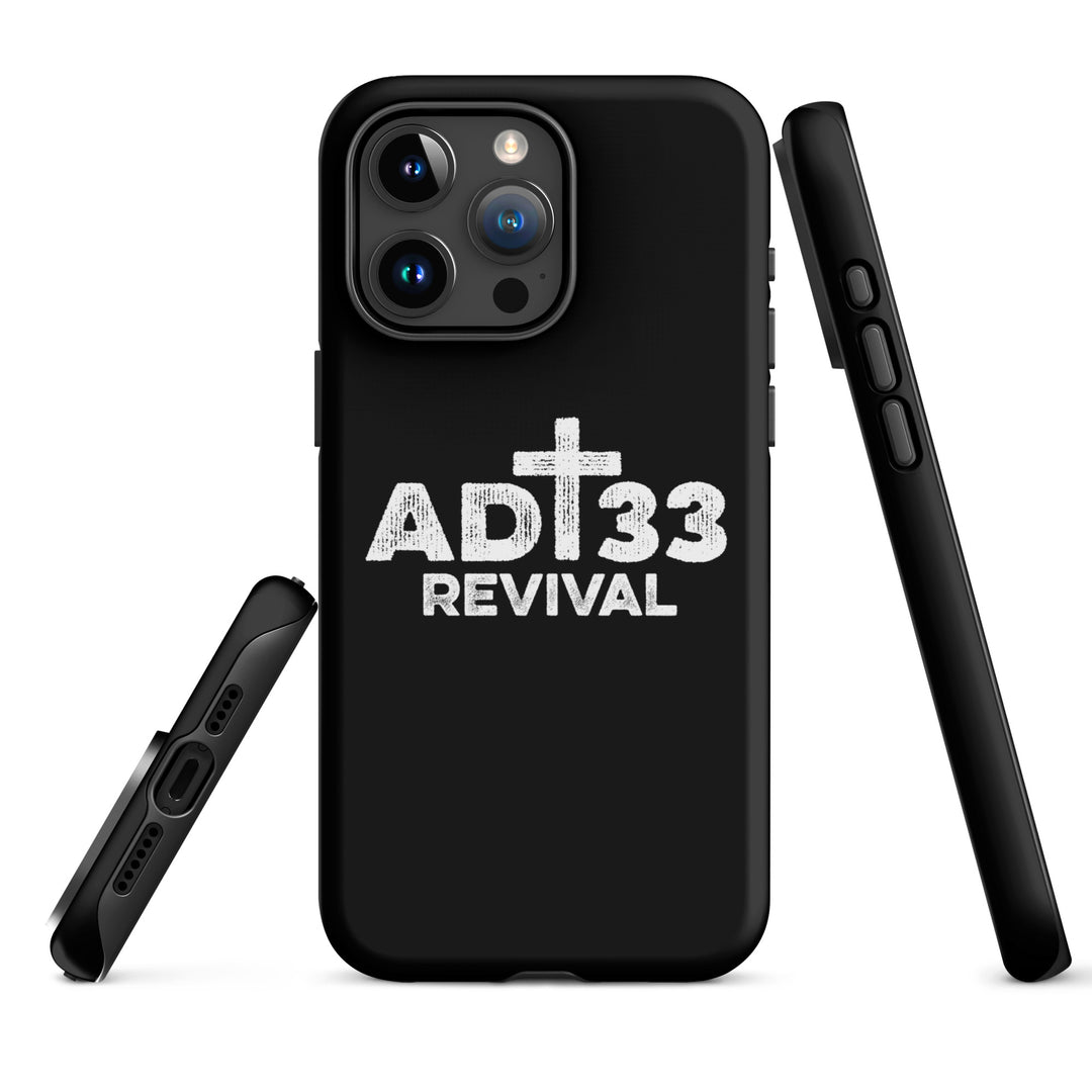 Christian Phone Case AD 33 Revival Black for iPhone® iPhone® Phone Cases   