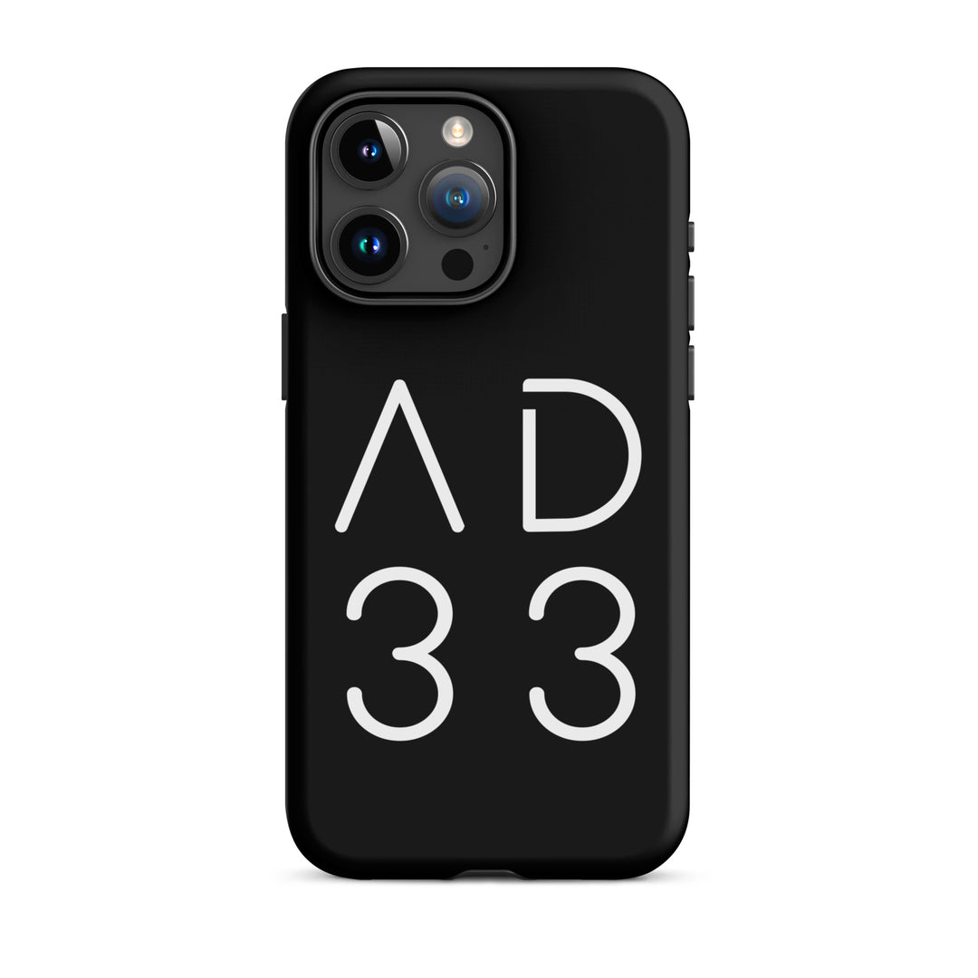 Christian Phone Case AD 33 Black for iPhone® iPhone® Phone Cases Matte iPhone 15 Pro Max 