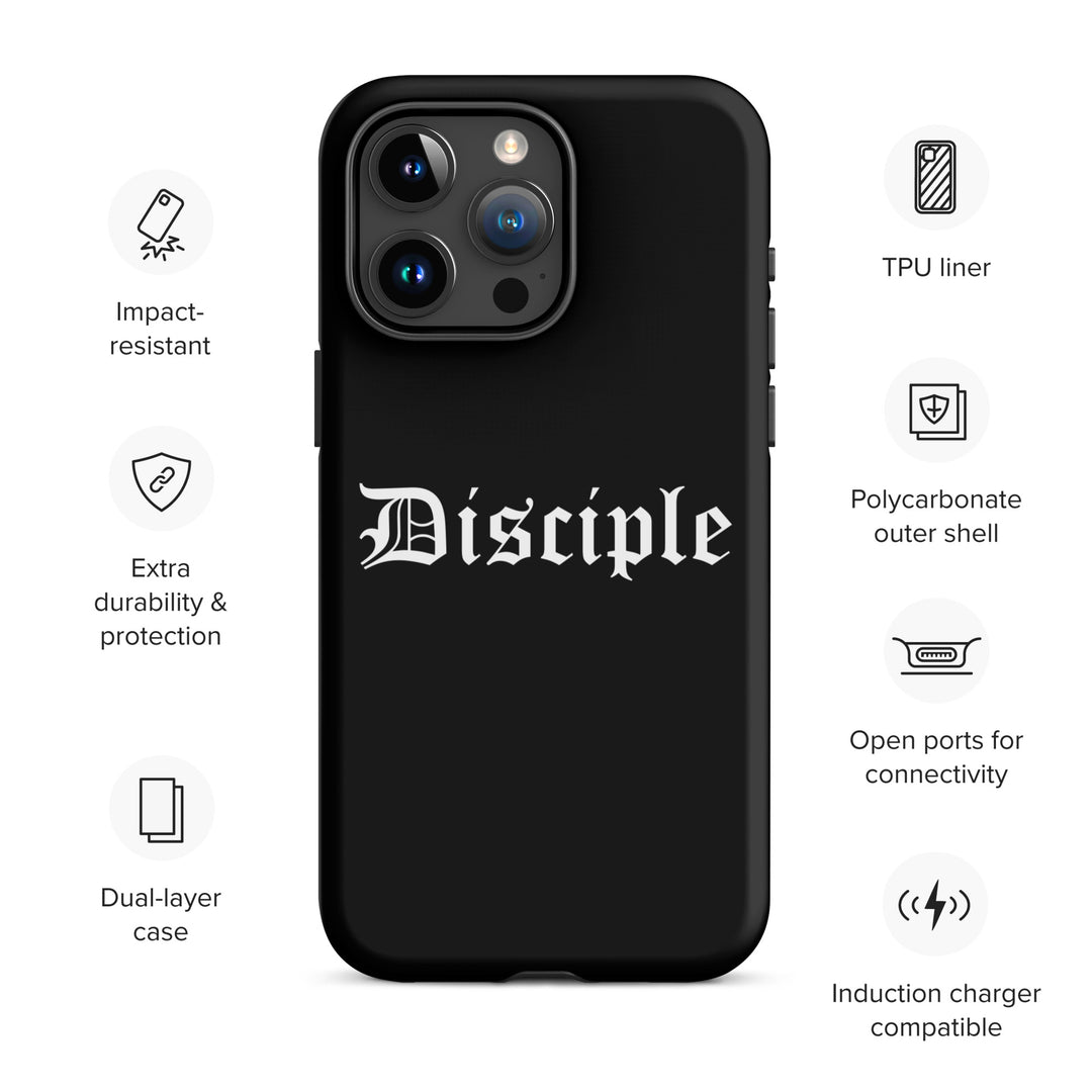 Christian Phone Case Disciple Black for iPhone® iPhone® Phone Cases   