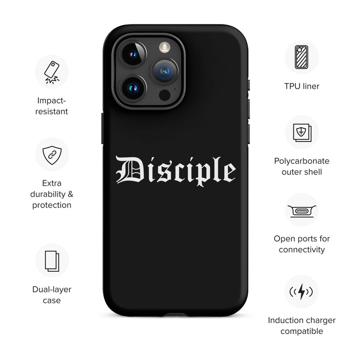 Christian Phone Case Disciple Black for iPhone® iPhone® Phone Cases   