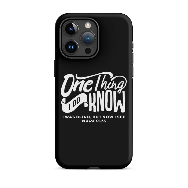 Christian Phone Case Now I See Black for iPhone® iPhone® Phone Cases Matte iPhone 15 Pro Max 