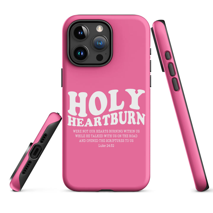 Christian Phone Case Holy Heartburn Pink  for iPhone® iPhone® Phone Cases   