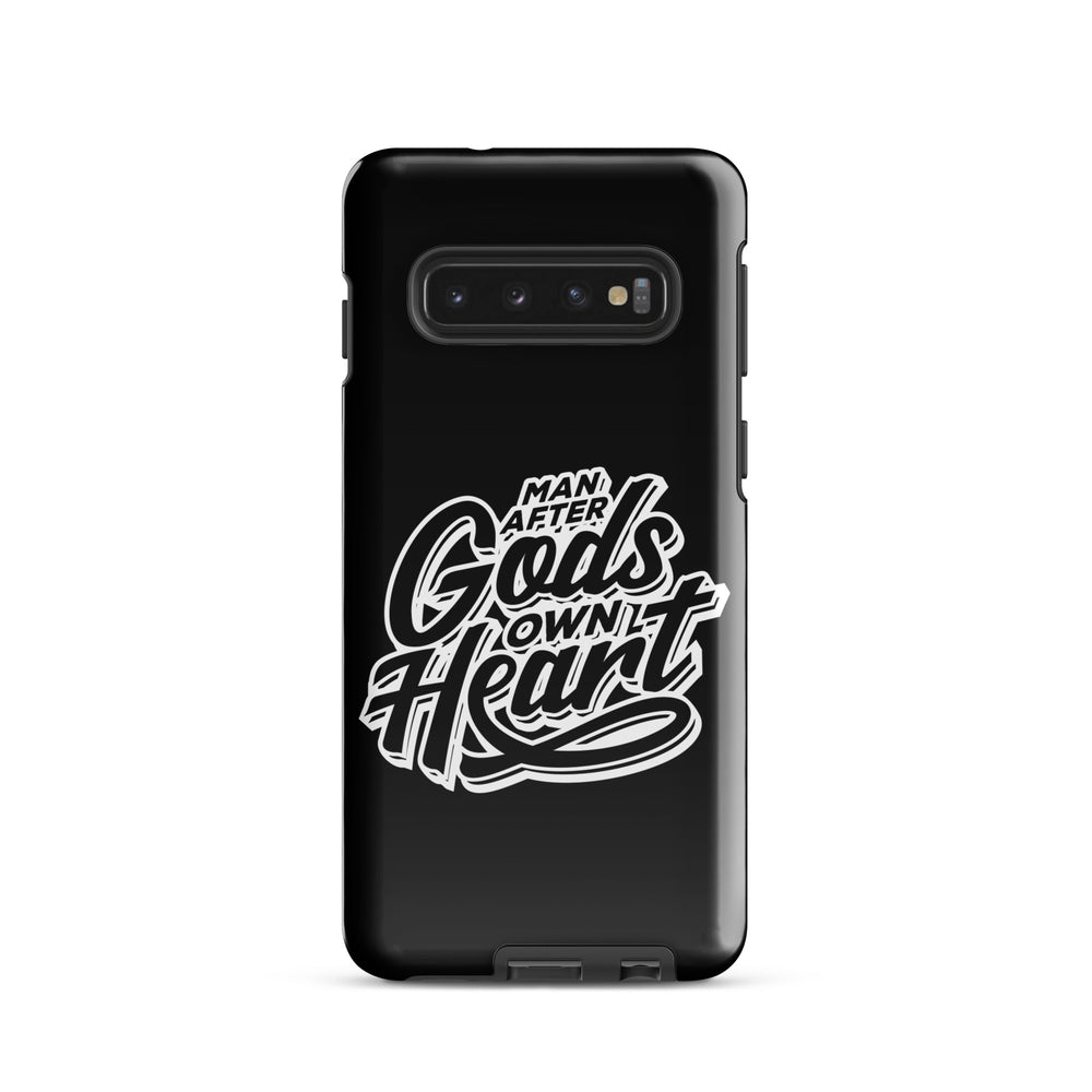 Christian Phone Case Man After God's Heart for Samsung® Samsung® Phone Cases Glossy Samsung Galaxy S10 