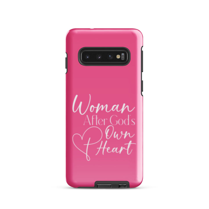 Christian Phone Case Woman After God's Heart for Samsung® Samsung® Phone Cases Glossy Samsung Galaxy S10 