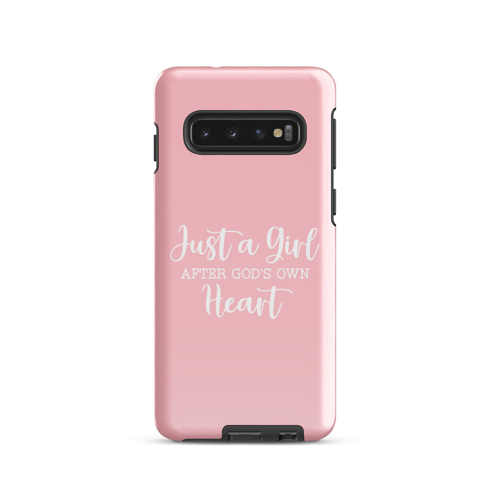 Christian Phone Case Girl After God's Heart for Samsung® Samsung® Phone Cases Glossy Samsung Galaxy S10 