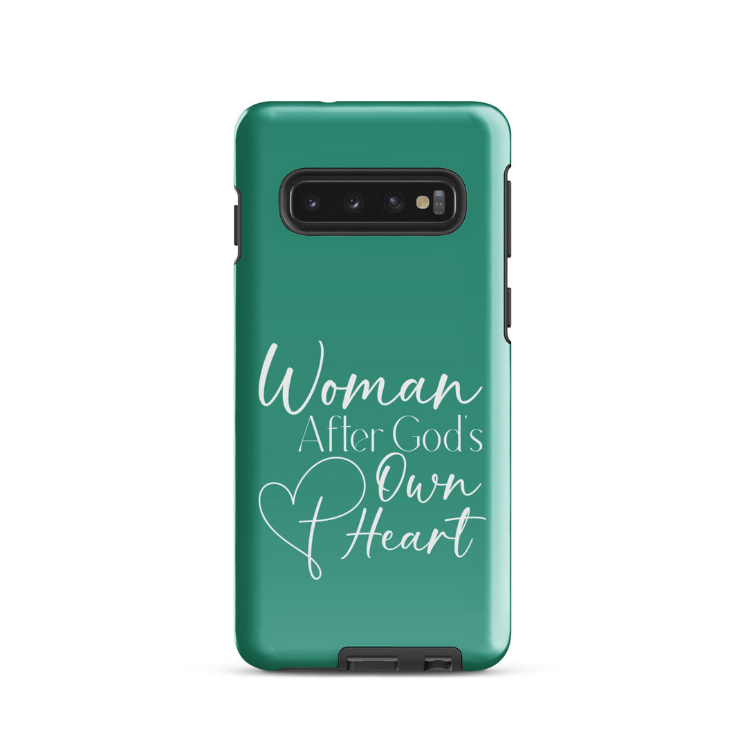 Christian Phone Case Woman After God's Heart for Samsung® Samsung® Phone Cases Glossy Samsung Galaxy S10 