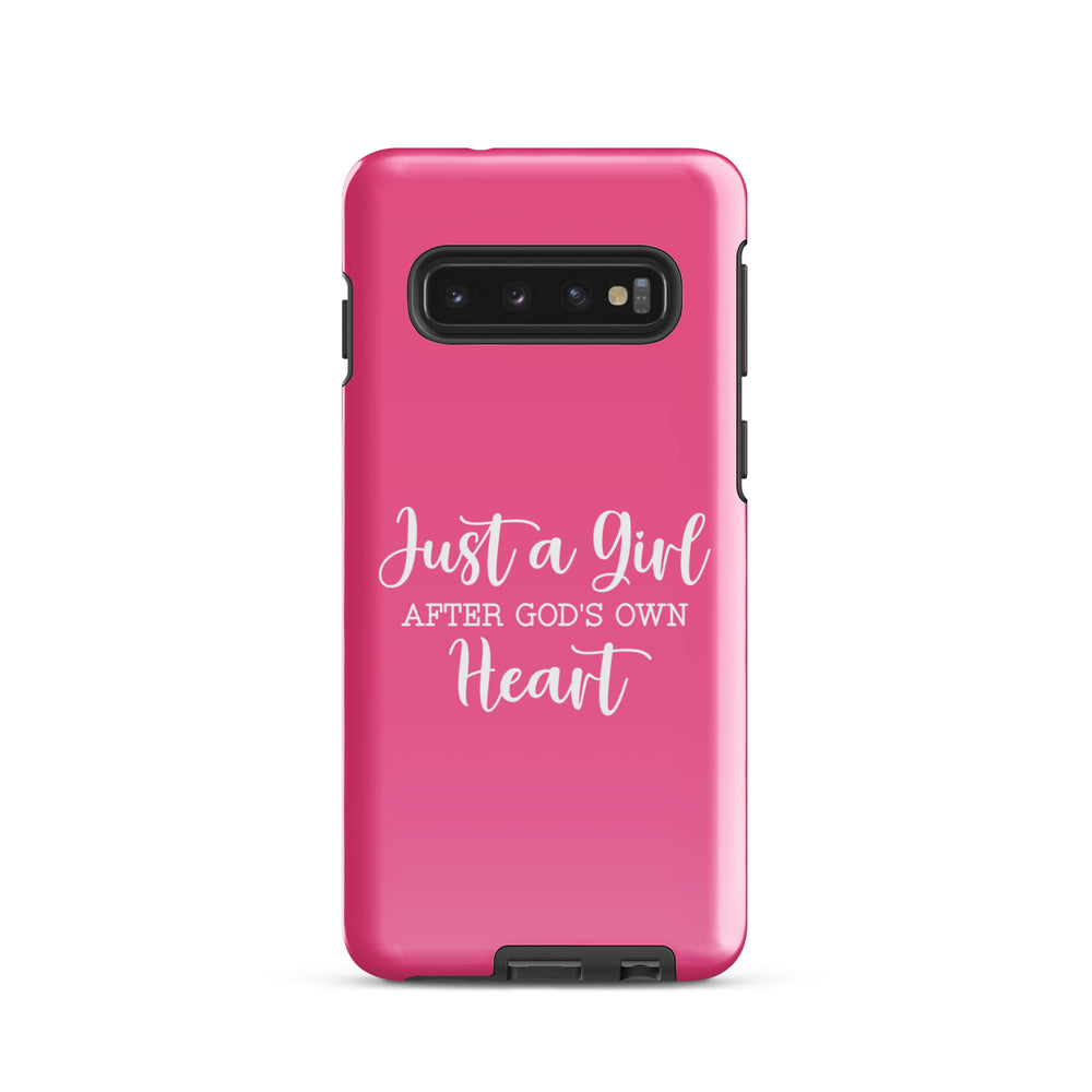 Christian Phone Case Girl After God's Heart for Samsung® Samsung® Phone Cases Glossy Samsung Galaxy S10 