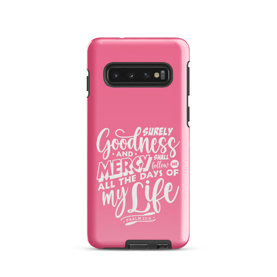 Christian Phone Case Goodness and Mercy for Samsung® Samsung® Phone Cases Glossy Samsung Galaxy S10 