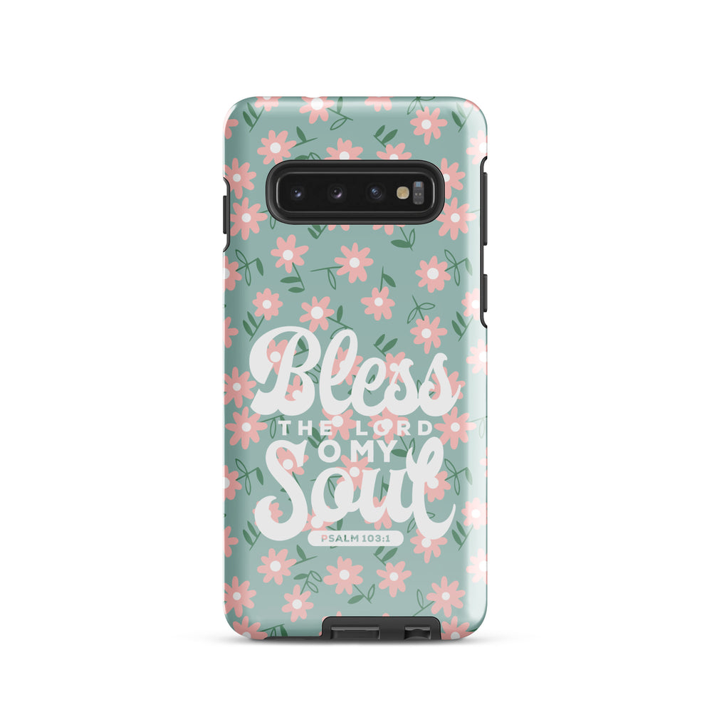 Christian Phone Case Bless The Lord Daisy for Samsung® Samsung® Phone Cases Glossy Samsung Galaxy S10 