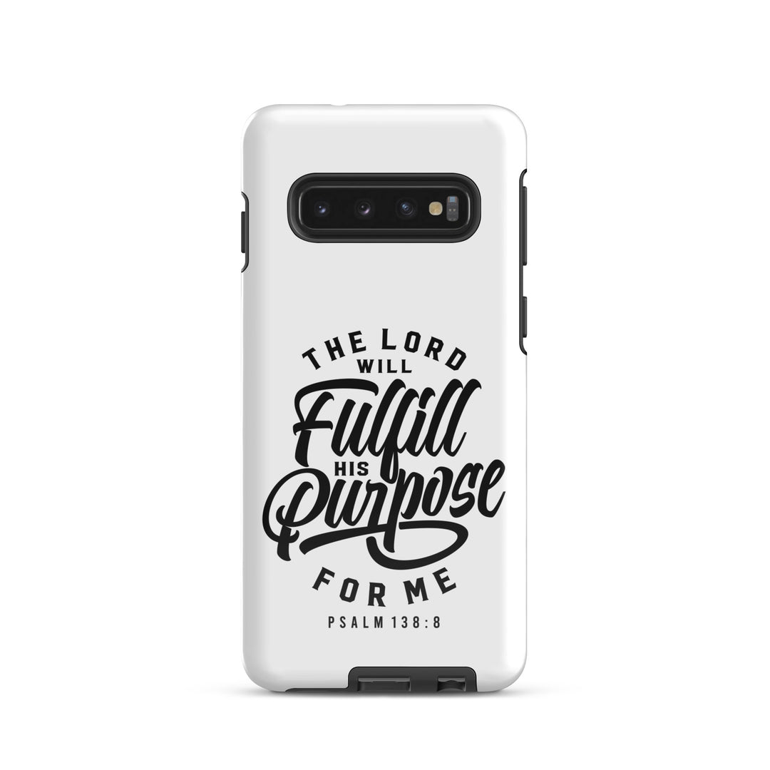 Christian Phone Case Fulfill His Purpose for Samsung® Samsung® Phone Cases Glossy Samsung Galaxy S10 